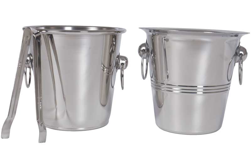 Ice Bucket W/Ring Handle