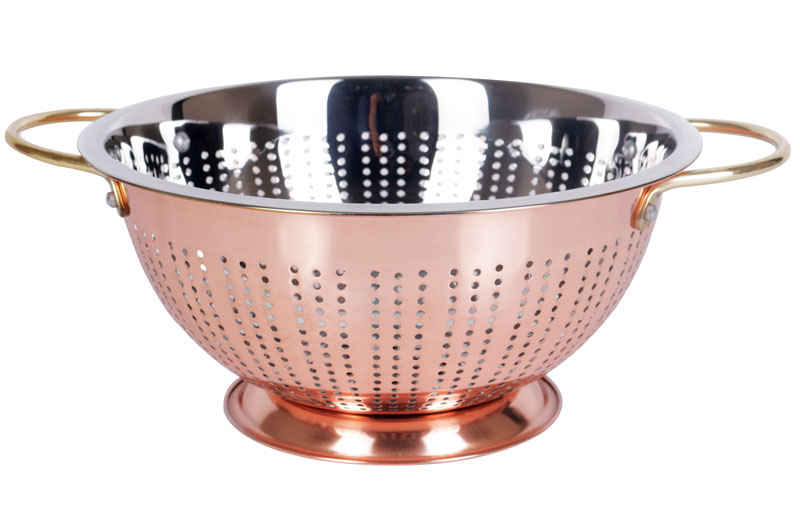 Punching Colander Plated